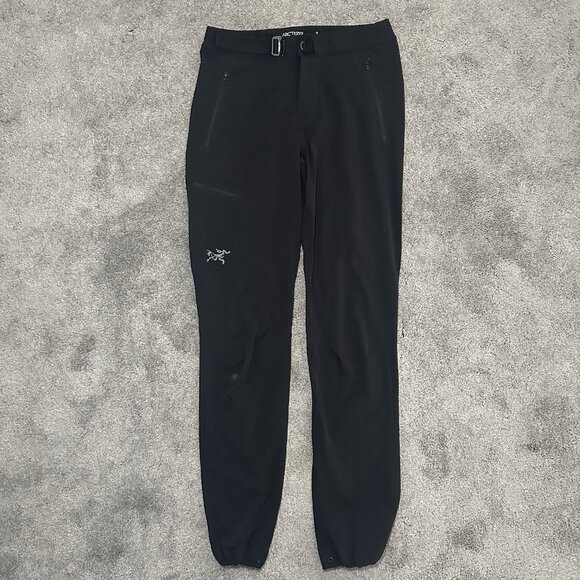Arcteryx Pants Womens Size 0 Gamma LT Pant Black Softshell Weather Resistant - Picture 1 of 15